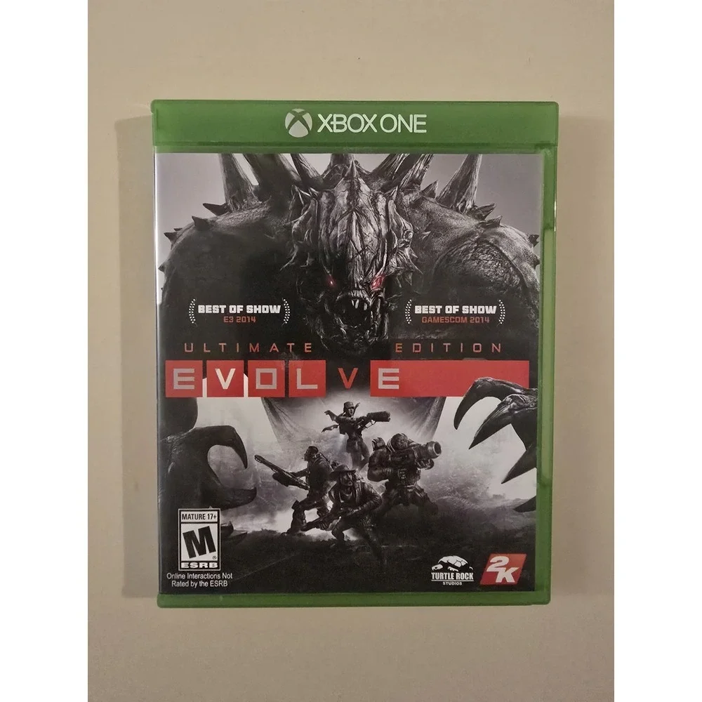 Evolve: Ultimate Edition Microsoft Xbox One 2015 Video Game 2K CIB